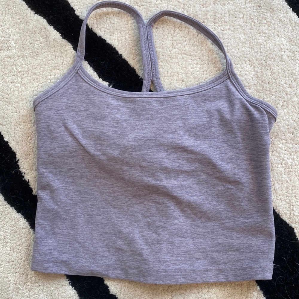 Beyond Yoga Purple Crop Top